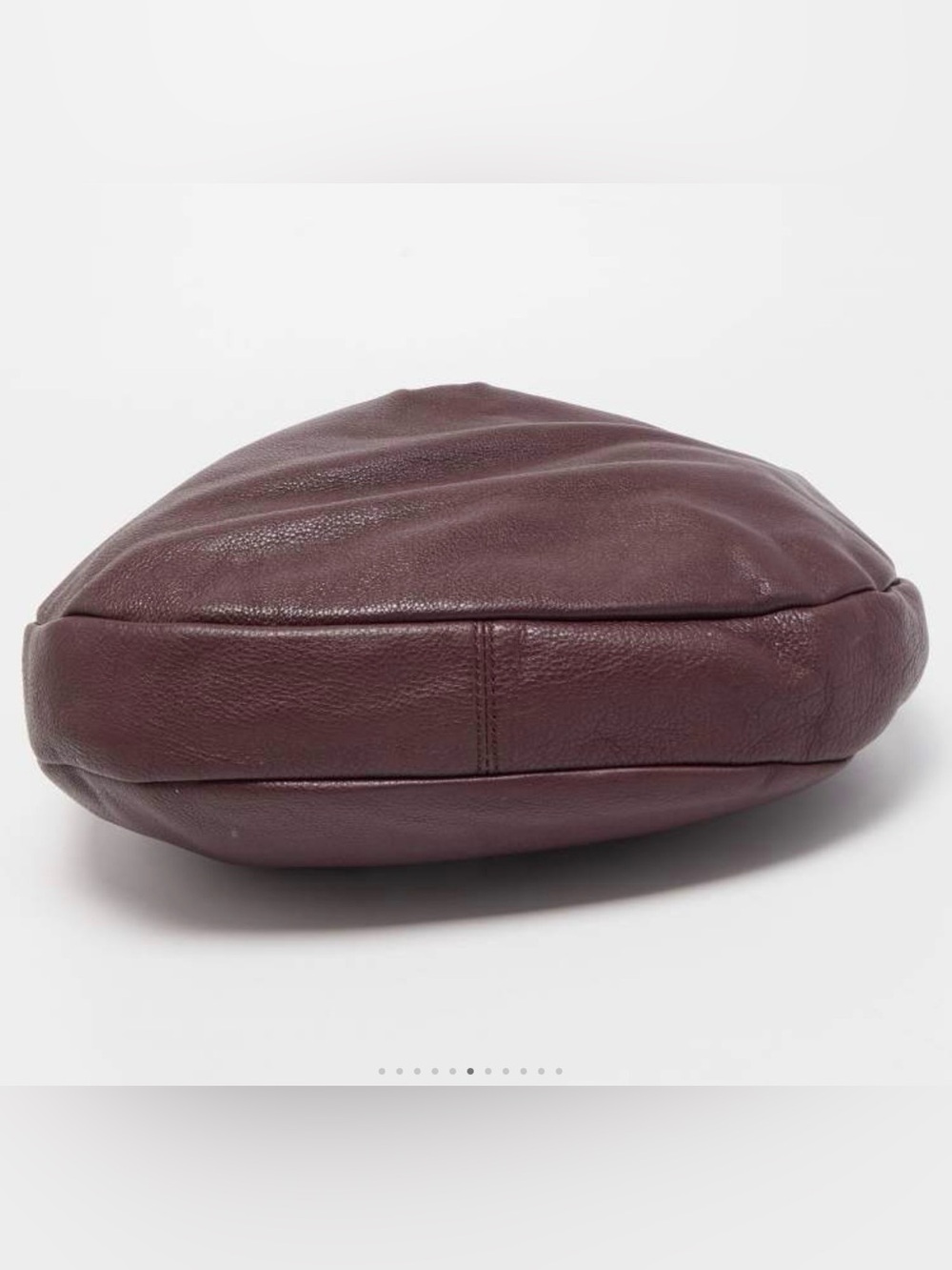 Marc by Marc Jacobs Plum Leather Hobo with Gold Hardware - Picture 5 of 6